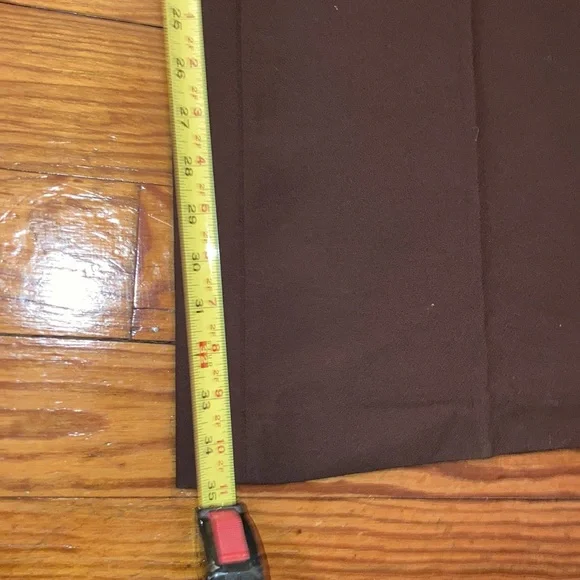 Ann Taylor The High Rise Madison Brown Pants NEW - Picture 14 of 16